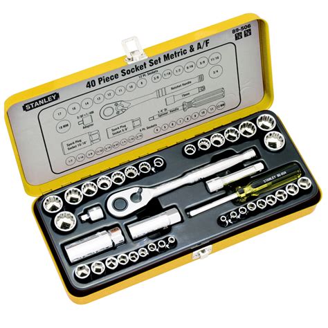 stanley 40 piece socket set